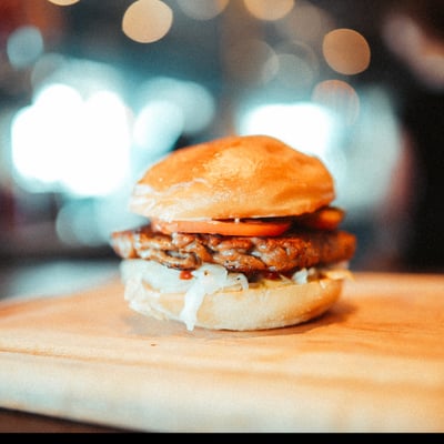 6oz Champ Burger Combo